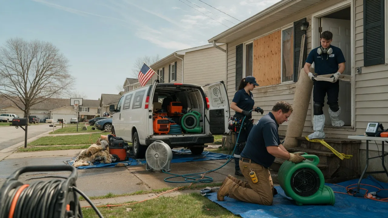 Water Damage Restoration in Novi, MI near me